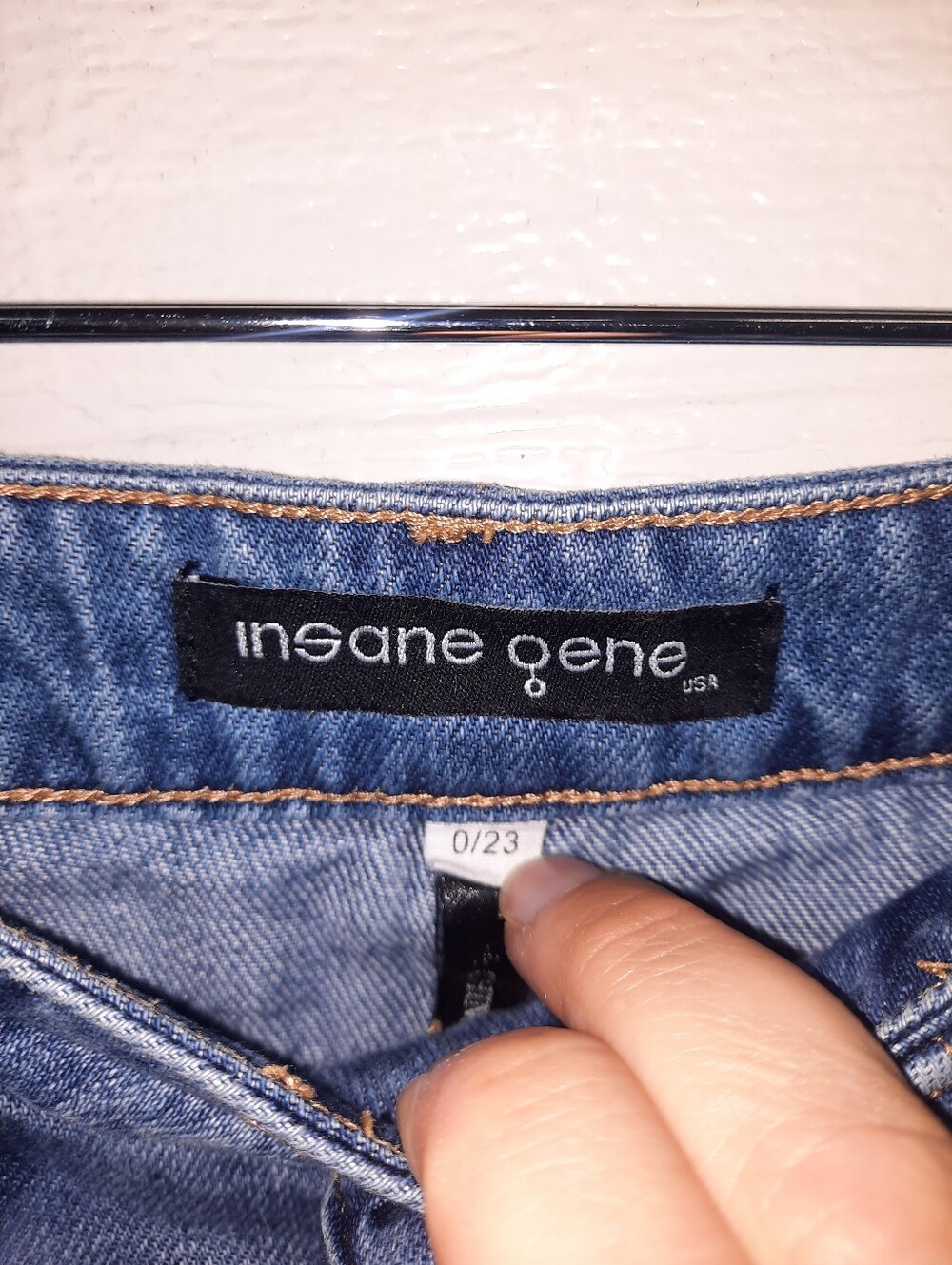 Distressed Blue Women’s Jeans - Picture 6 of 9